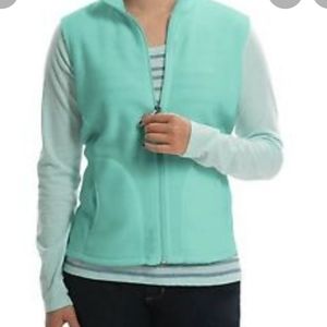 Woolrich Andes Fleece Vest Green Size Small